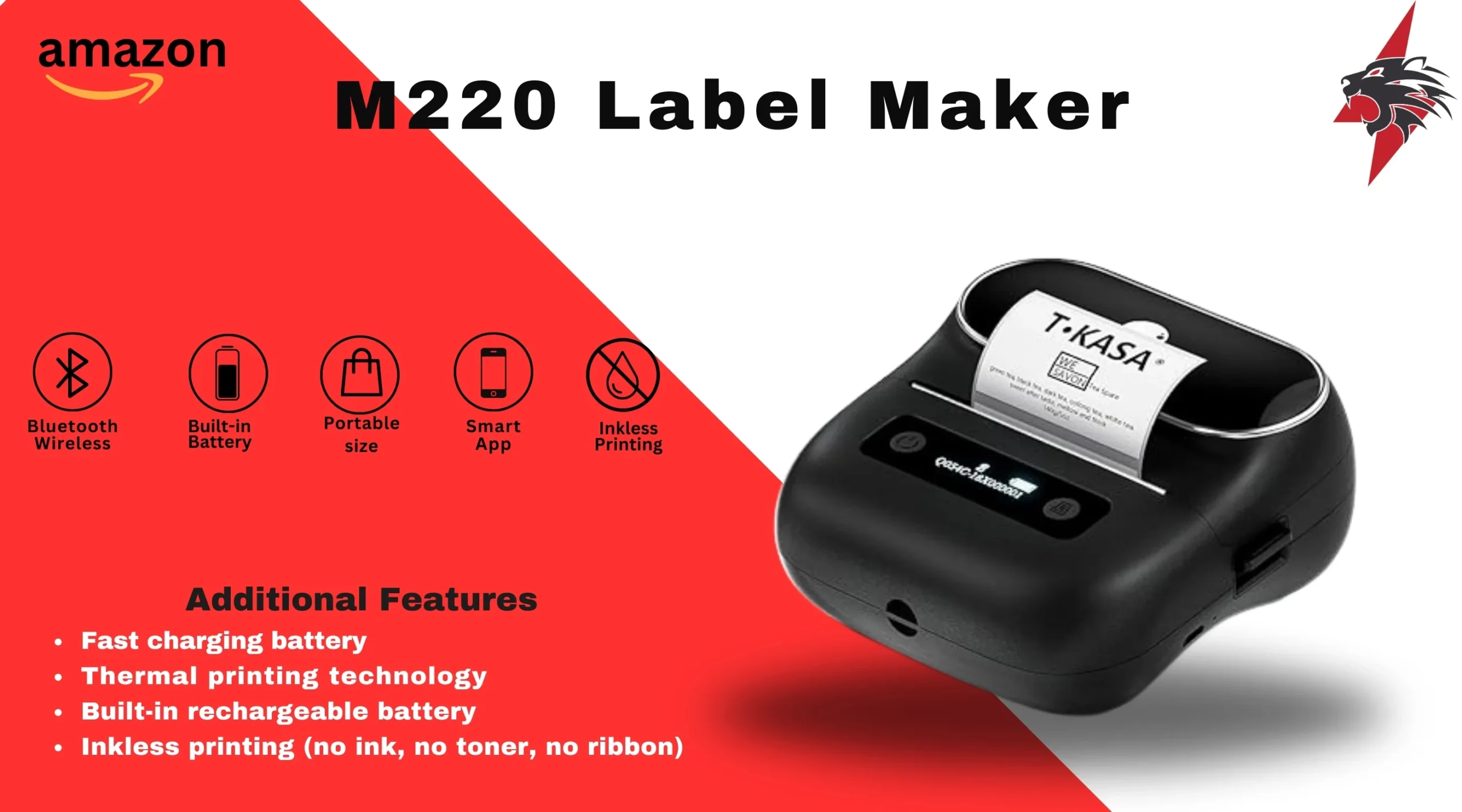 Mini portable printer, Phomemo's Label Maker